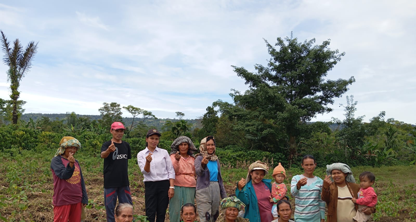 Petani Dairi Komit Capai Target Tumpang Sisip Padi Gogo