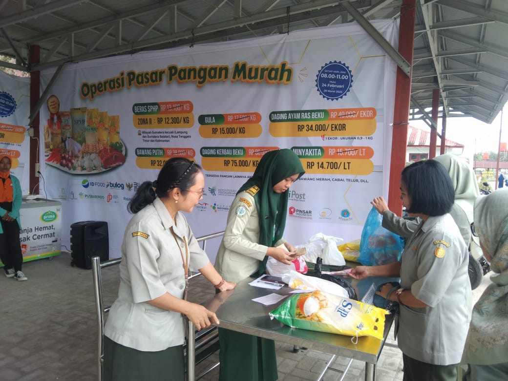 Jaga Harga Pangan Jelang Ramadhan, Polbangtan Kementan Gelar Operasi Pasar