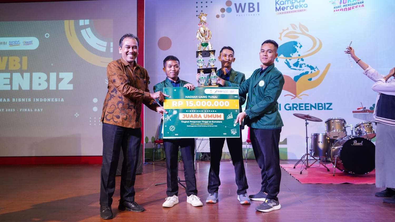 Polbangtan Kementan Raih Juara Umum di GreenBiz Business Plan Case 2025