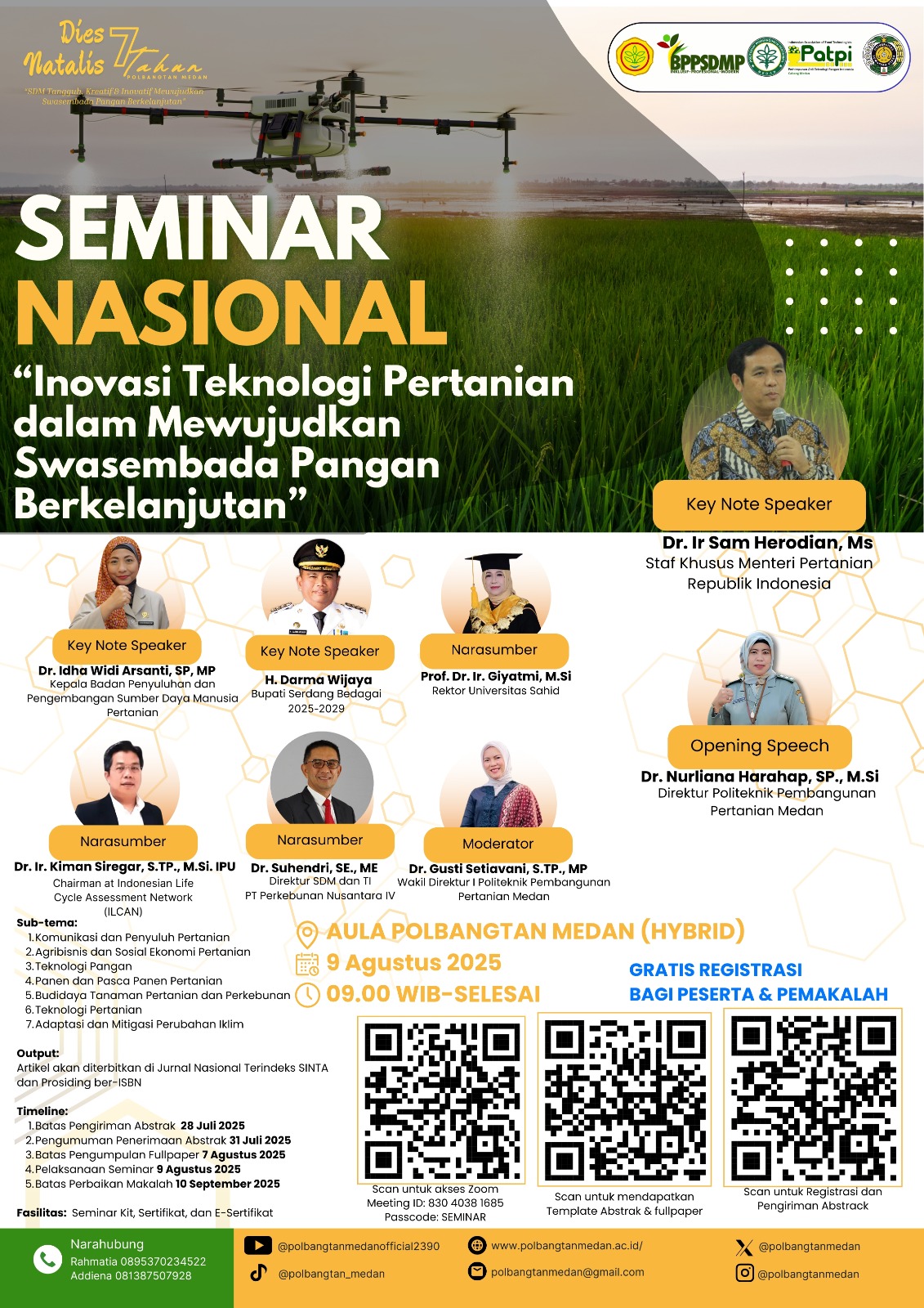  Seminar Nasional Polbangtan Medan