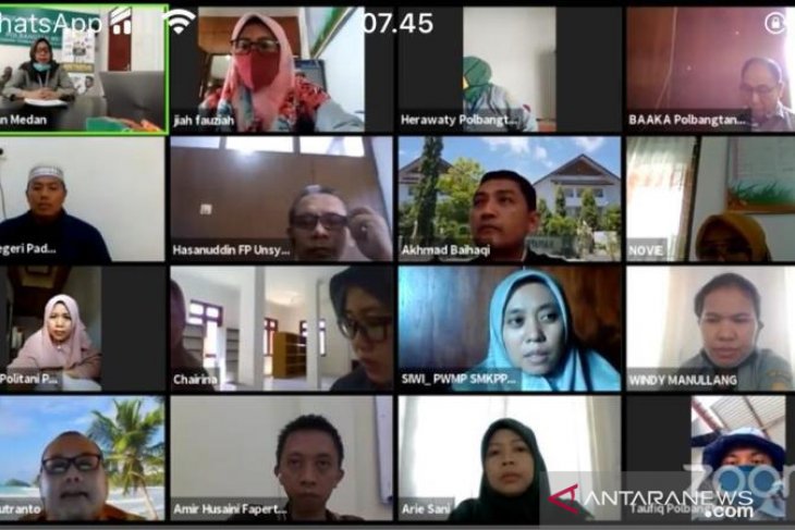 PWMP Koordinasi Polbangtan Medan rapat evaluasi secara